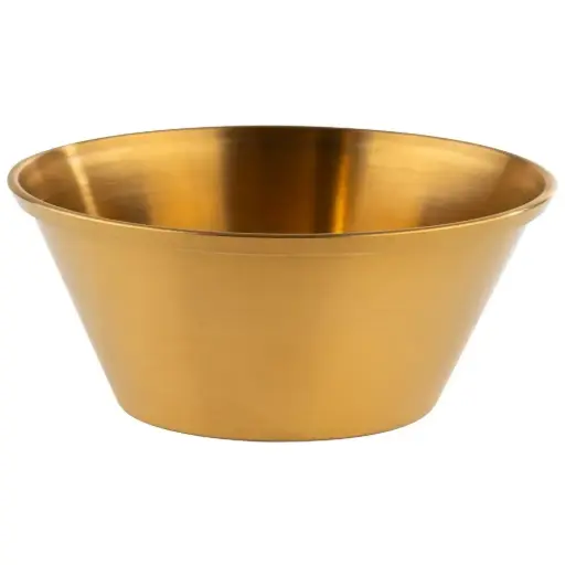 [40721] Ramequin Dorado Mate 6X2,5 Cm. / 4 Cl. 6 Unidades