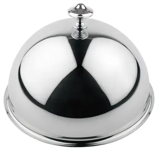 [35734] Campana cubreplatos de acero inoxidable 29,5 cm