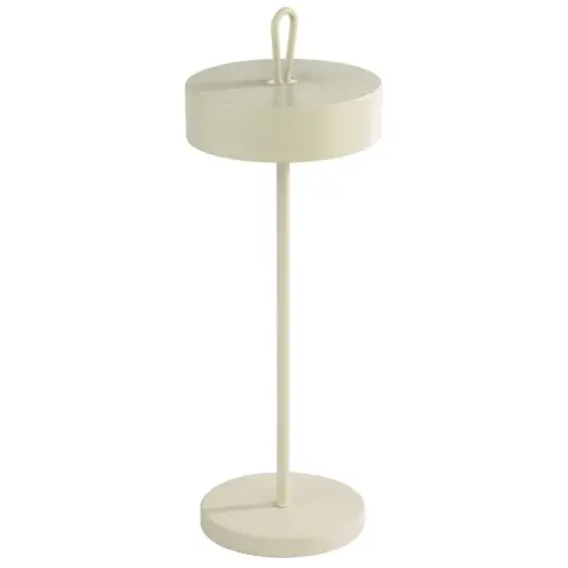 [17003] Lámpara LED Cleo blanco crema 11x30,5 cm