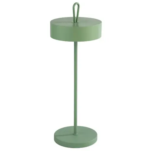 [17004] Lámpara LED Cleo verde 11x30,5 cm