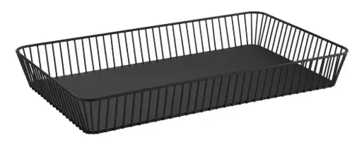 [30414] Cesta Metalica Negra Gn. 1/1 7,5 Cm.