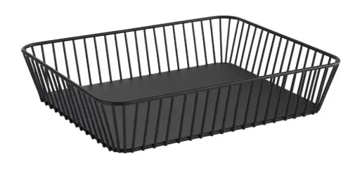 [30415] Cesta Metalica Negra Gn. 1/2 7,5 Cm.