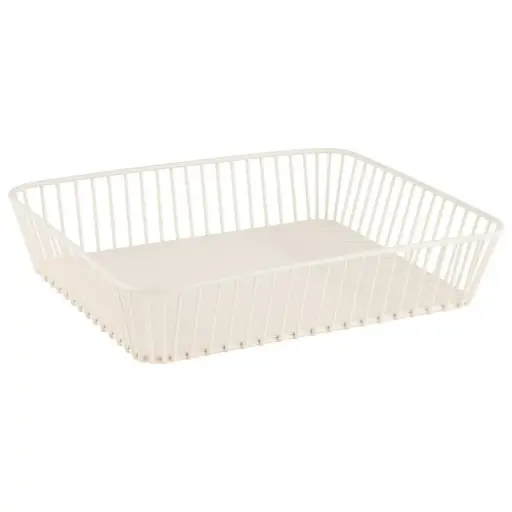 [30436] Cesta metálica Urban blanca GN 1/2