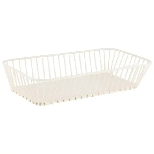 [30437] Cesta Metalica Urban Blanca Gn. 1/3