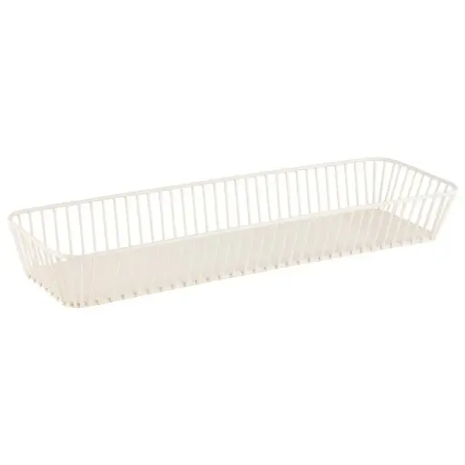 [30439] Cesta metálica Urban blanca GN 2/4