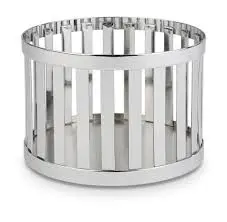 [15331] Pedestal / Cesta Buffet Cromo 15X10.5 Cm.