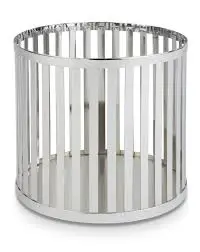 [15332] Pedestal / Cesta Buffet Cromo 21X20 Cm.