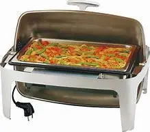 [12360] Chafing Dish Electrico Tapa Roll Elite Gn. 1/1
