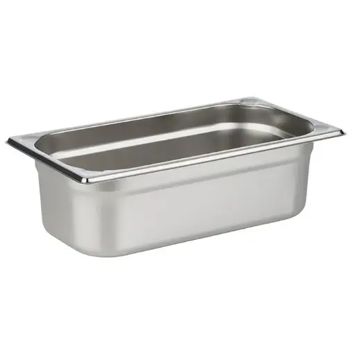 [81304] Cubeta GN de acero inoxidable 1/3 100