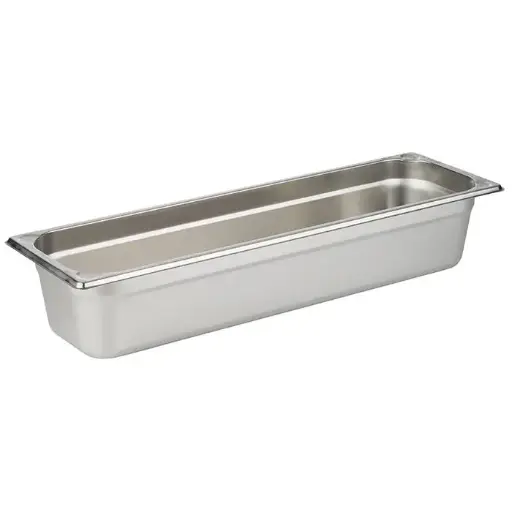 [81804] Cubeta GN de acero inoxidable 2/4 100