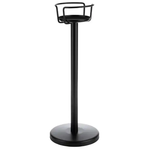 [36116] Pie champanera negro mate