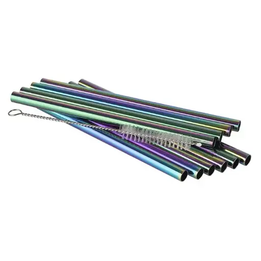 [93385] Cañita Inox. Rainbow 215X6 Mm. 11 Unid.