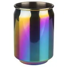 [93374] Vaso Barril Multicolor 7,5X10,5 Cm.