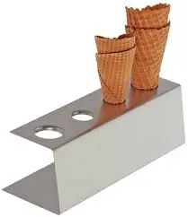 [11881] Soporte Conos Inox. 28X10 Cm.