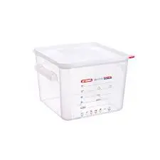 [11857] Contenedor Cuadrado Pp. Con Tapa 22 L.