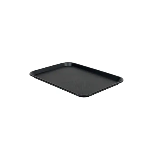 [19046] Bandeja fast food negra 350x270x20 mm