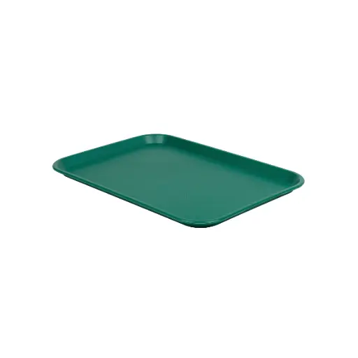 [18047] Bandeja Fast Food Verde 416X305X22 Mm.                           