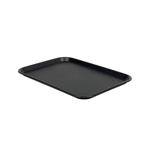 [19048] Bandeja fast food negra 458x355x25 mm