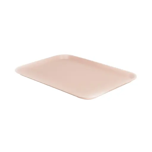 [69049] Bandeja Fast Food Beige 530X370X25 Mm.                           