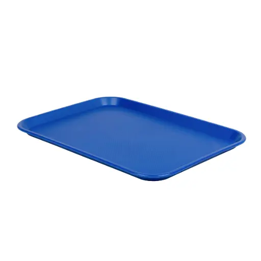[39049] Bandeja Fast Food Azul 530X370X25 Mm.                            