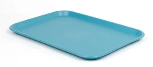 [19049] Bandeja fast food azul celeste 530x370x25 mm