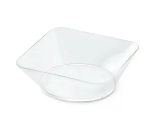 [91765] Bol degustación PS 20 unidades. transparente 107x107x35 mm 25 cl