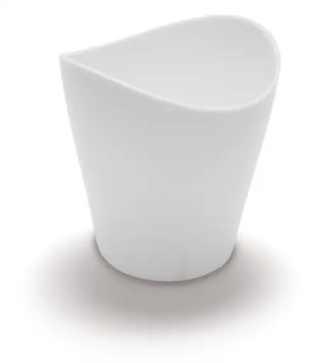 [01736] Vaso degustación PS 50 unidades. blanco 60x64 mm 9 cl