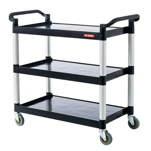 [61217] Carro servicio PP 3 ESTANTES103x50x98 cm