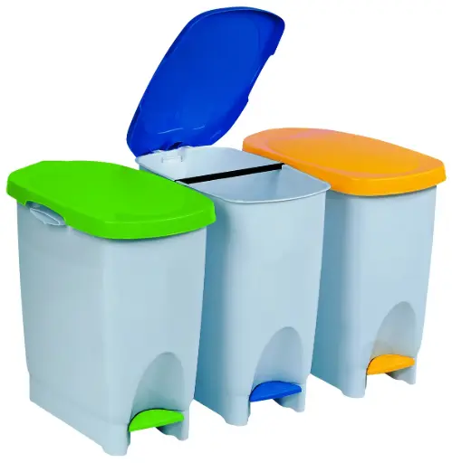 [43400] Ecobin Reciclado 22L Azul
