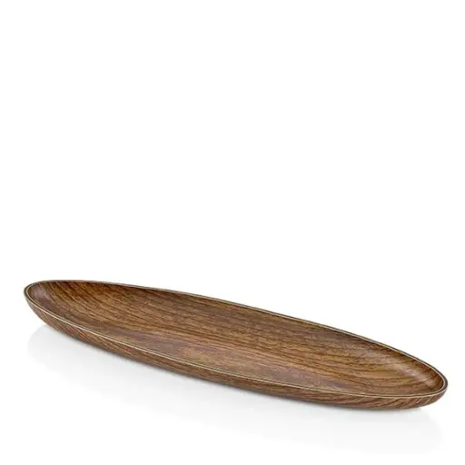 [146-0019] Fuente Oval Ps. Madera 29x9 cm.