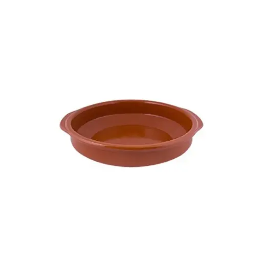 [36-0118] CAZUELA BARRO CON ASAS 18 CM.