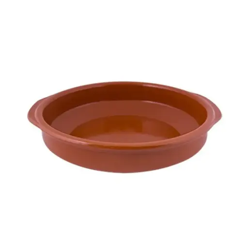 [36-0132] Cazuela Barro Cos Asas 32 cm.