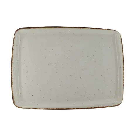 [4981] Fuente Rectangular Eo Side 31X23 Cm.