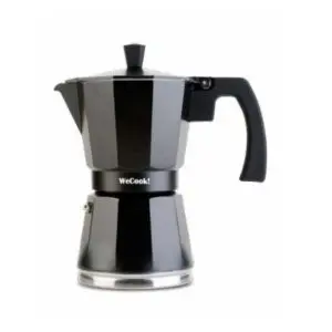 [30109] Cafetera aluminio LUCCIA apta inducción, 9 tazas