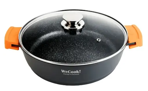 [10301] Cazuela baja de aluminio fundido ECOCHEF,  30cm