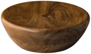 [OA31002] Plato Degustacion Madera Oak Conico 20 Cm.