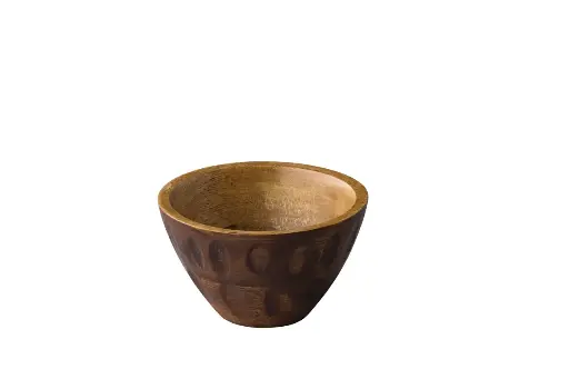 [OA31005] Bol Degustacion Madera Oak Conico 10,2X6,4 Cm.