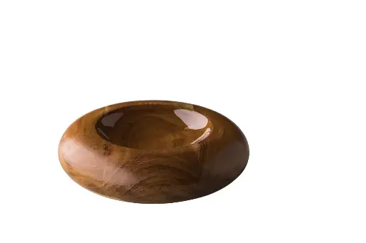 [OA35060] Plato Degustacion Madera Oak Donut 17 Cm.