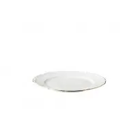 [QB60022] Plato Postre Maria Theresa Filo Oro 22 Cm.