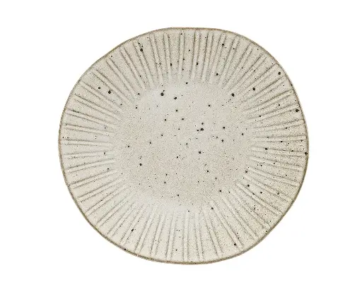 [QU12334] Plato Authentic Stone White 28,5 Cm.