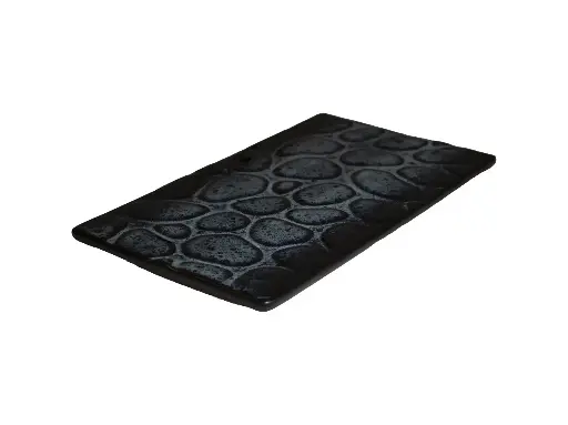 [QU33423] Plato Rectangular Sakura Azul 30,8X17,5 Cm.