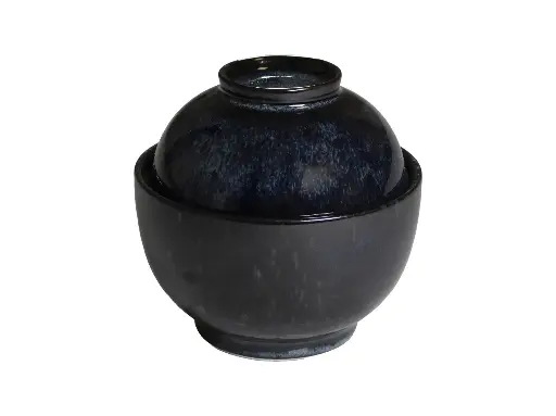 [QU33431] Bol degustación Sakura azul con tapa 6,5 cm
