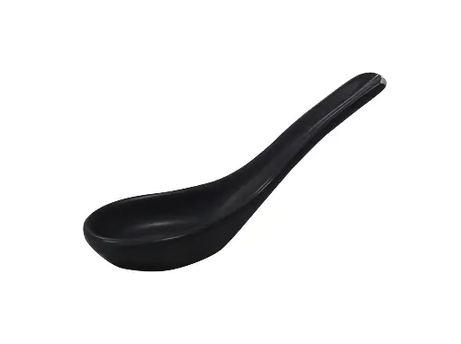 [QU36000] Cuchara degustación negra 13,5 cm