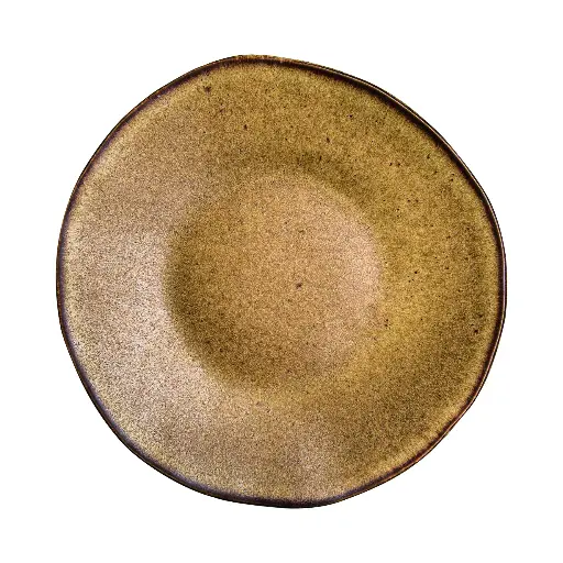 [QU63335] Plato Authentic Stone Brown 21 cm