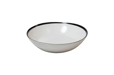 [QU74358] Zz26 Plato Hondo Q Authentic Eclipse Filo Negro 22 Cm.
