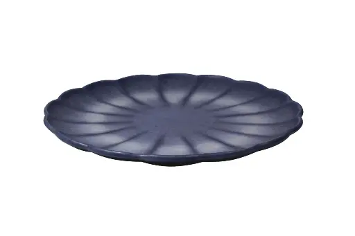 [QU90800] Plato Flower azul 28 cm
