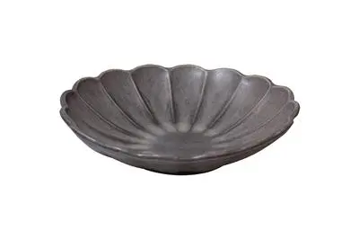 [QU90812] Plato Flower Gris 24 Cm.