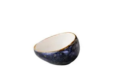 [QU93025] Bol Degustacion Curvo Jersey Azul 9 Cm.