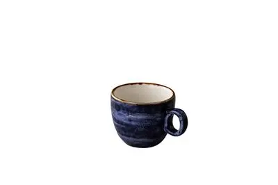 [QU93554] Taza Moka Jersey Azul 8 Cl.