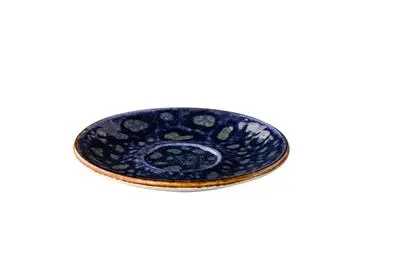 [QU93555] Plato Desayuno Jersey Azul 15 Cm.